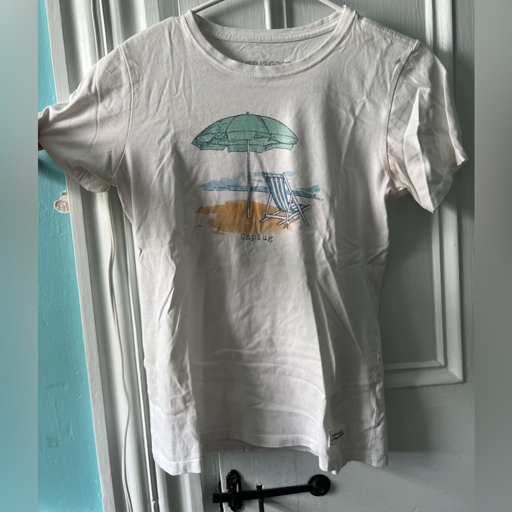Unplug. Casual life is good tee!